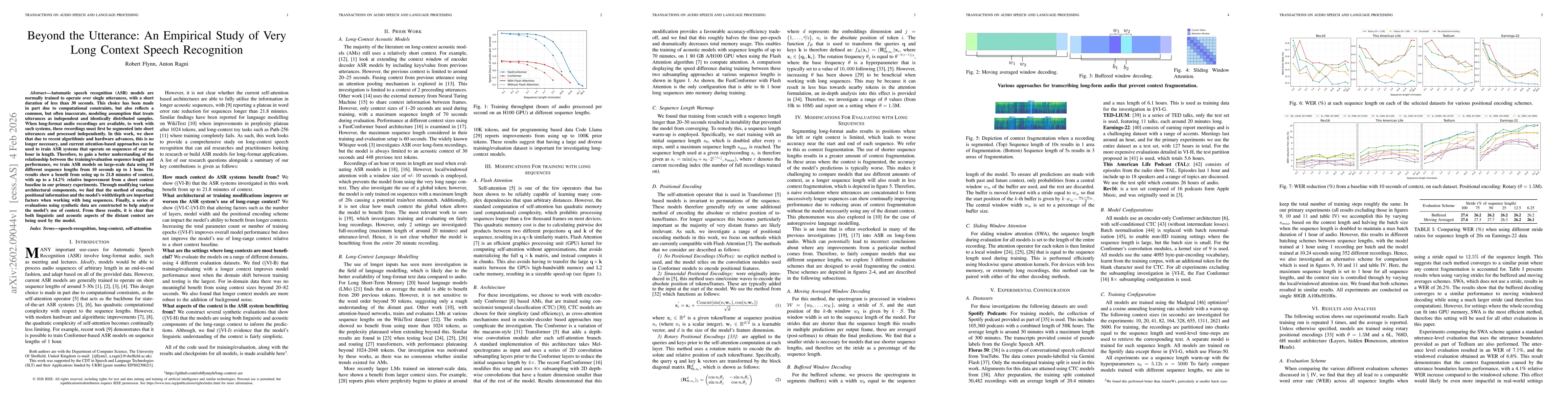 Thumbnail for Beyond the Utterance: An Empirical Study of Very Long Context Speech Recognition