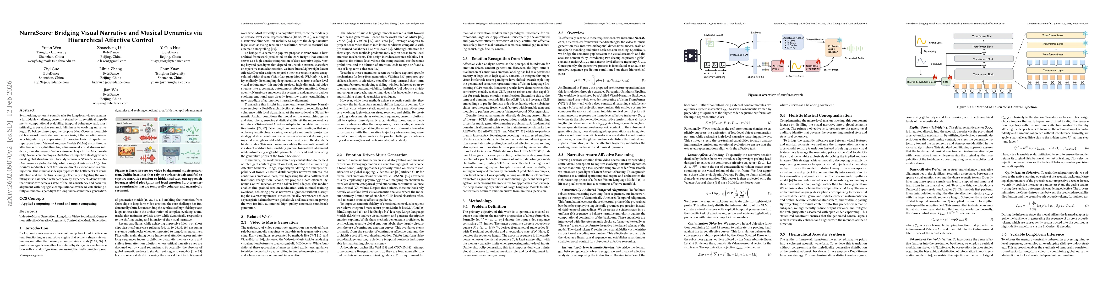 Thumbnail for NarraScore: Bridging Visual Narrative and Musical Dynamics via Hierarchical Affective Control