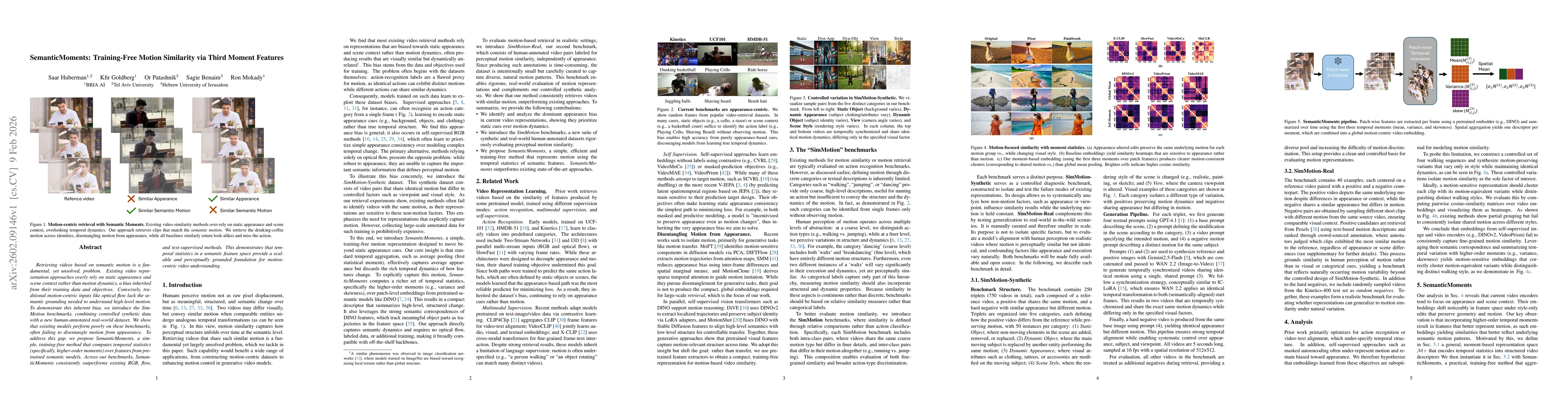 Thumbnail for SemanticMoments: Training-Free Motion Similarity via Third Moment Features