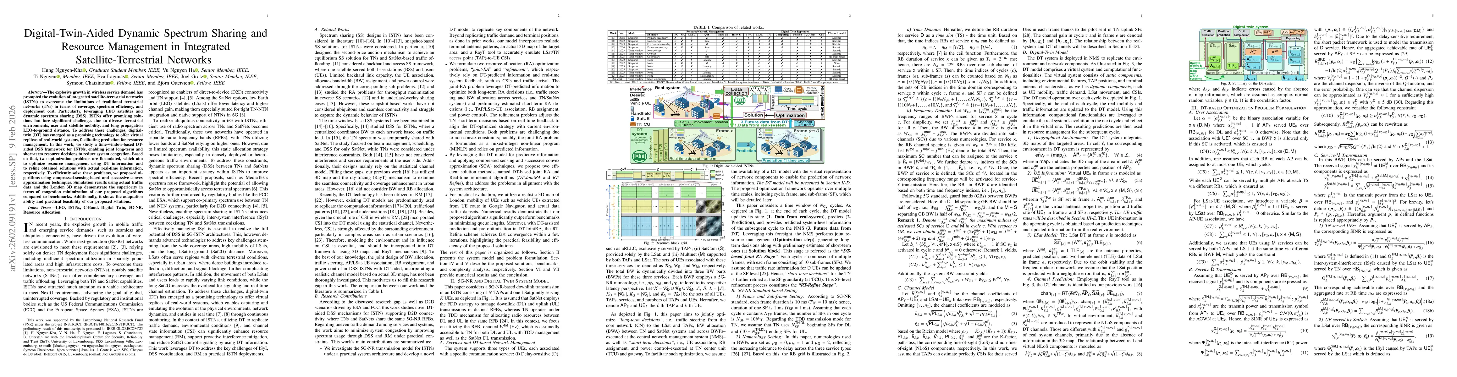 Thumbnail for Digital-Twin-Aided Dynamic Spectrum Sharing and Resource Management in Integrated Satellite-Terrestrial Networks