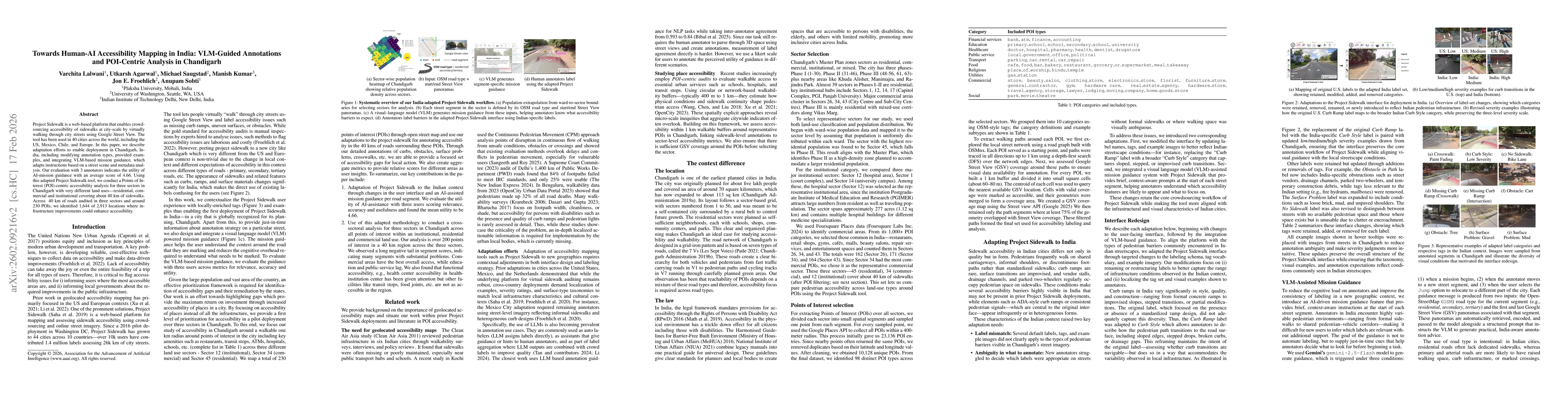 Thumbnail for Towards Human-AI Accessibility Mapping in India: VLM-Guided Annotations and POI-Centric Analysis in Chandigarh