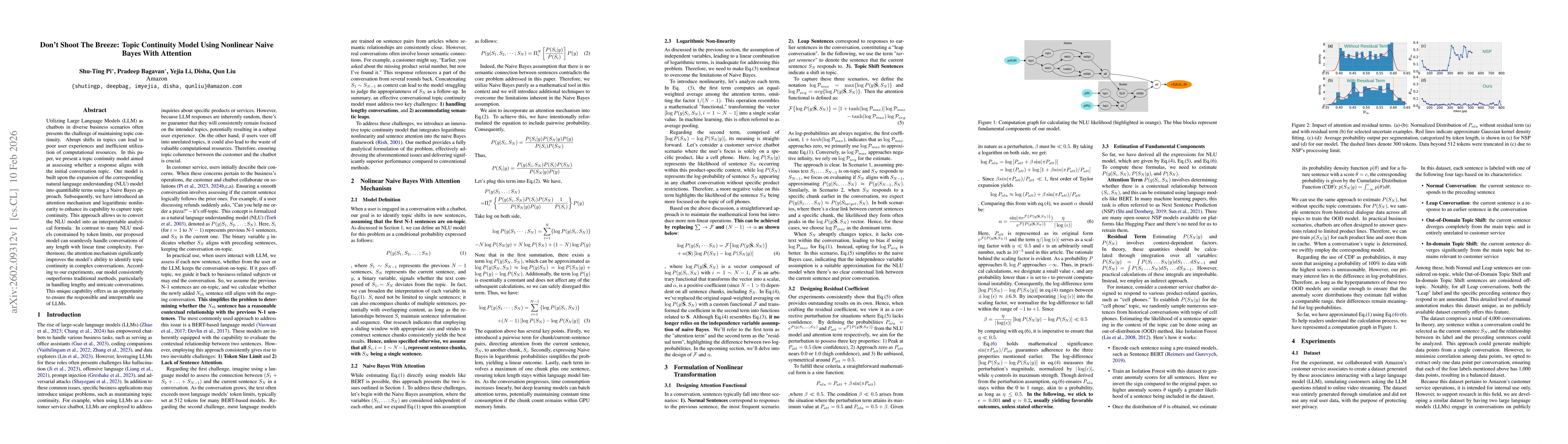 Thumbnail for Don't Shoot The Breeze: Topic Continuity Model Using Nonlinear Naive Bayes With Attention