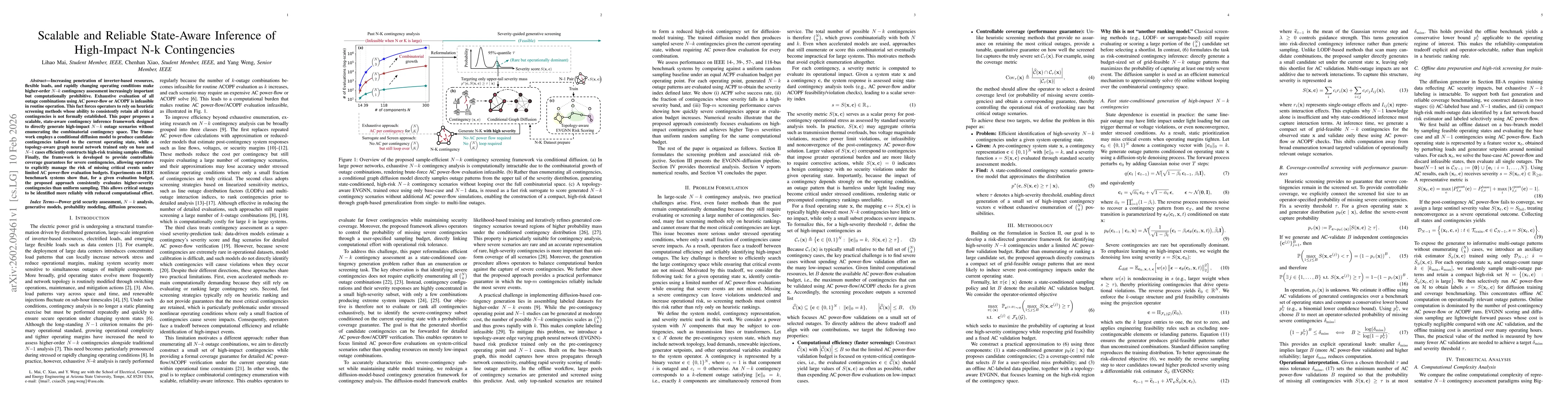 Thumbnail for Scalable and Reliable State-Aware Inference of High-Impact N-k Contingencies