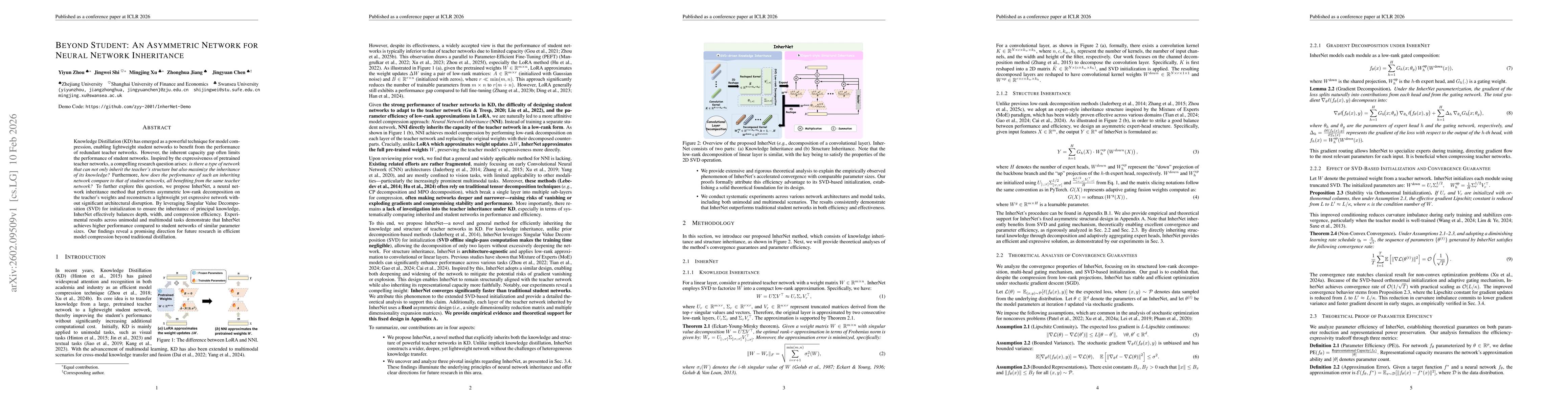 Thumbnail for Beyond Student: An Asymmetric Network for Neural Network Inheritance