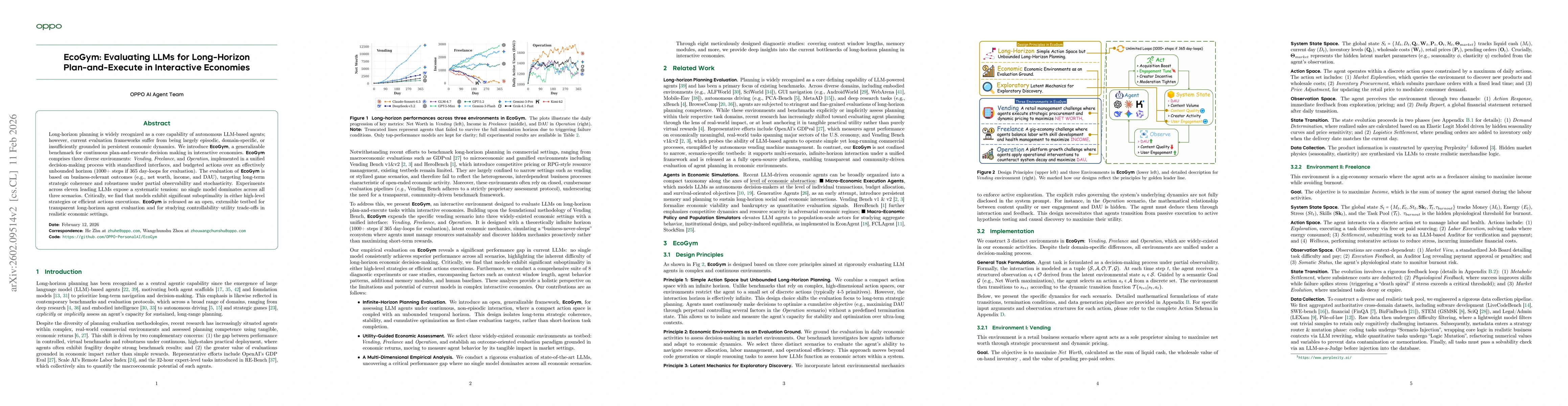 Thumbnail for EcoGym: Evaluating LLMs for Long-Horizon Plan-and-Execute in Interactive Economies