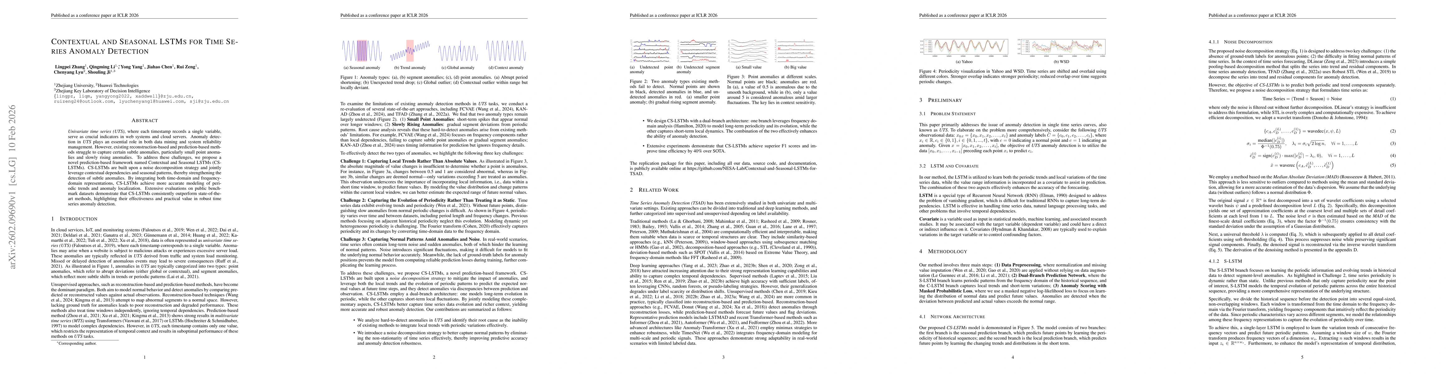 Thumbnail for Contextual and Seasonal LSTMs for Time Series Anomaly Detection