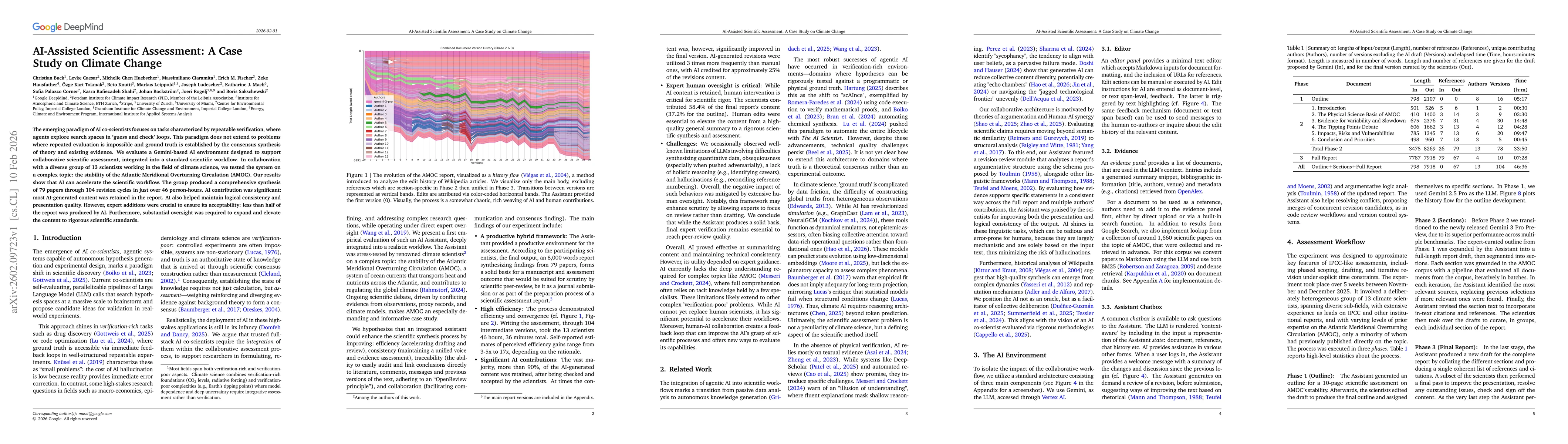 Thumbnail for AI-Assisted Scientific Assessment: A Case Study on Climate Change