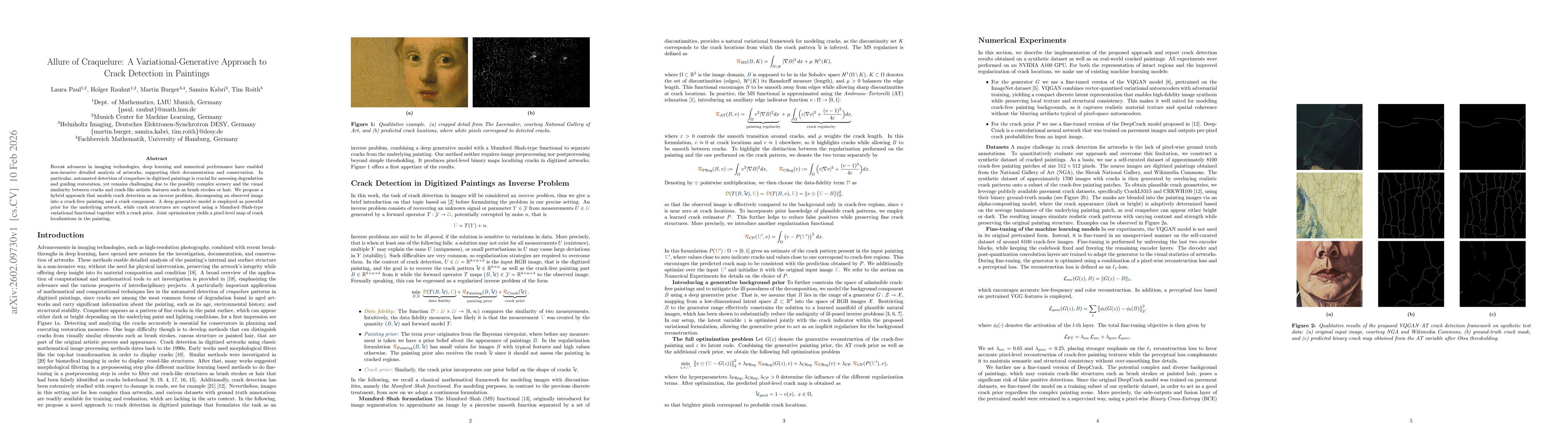 Thumbnail for Allure of Craquelure: A Variational-Generative Approach to Crack Detection in Paintings