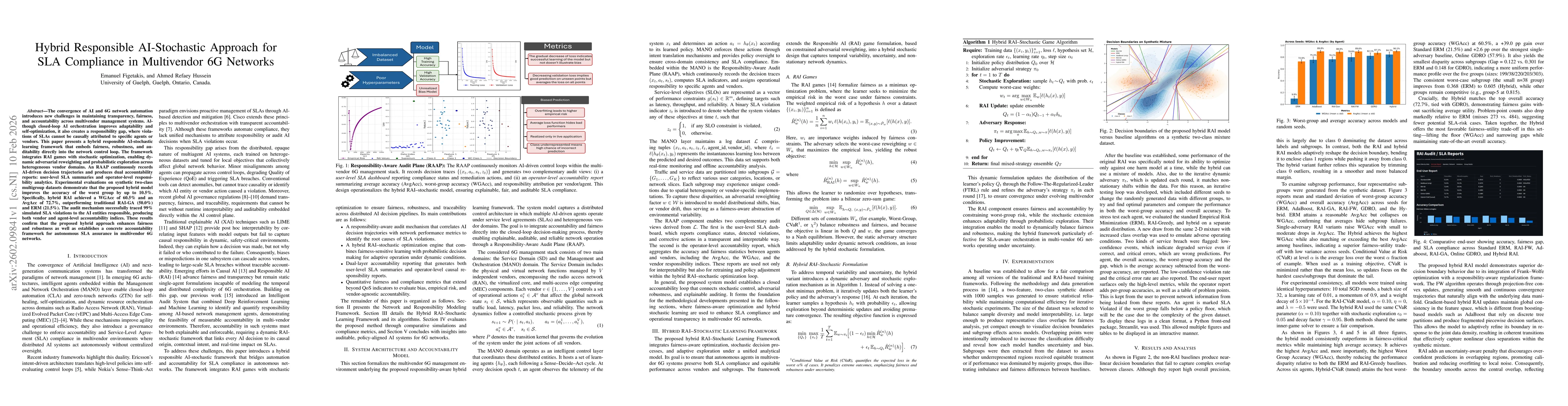 Thumbnail for Hybrid Responsible AI-Stochastic Approach for SLA Compliance in Multivendor 6G Networks