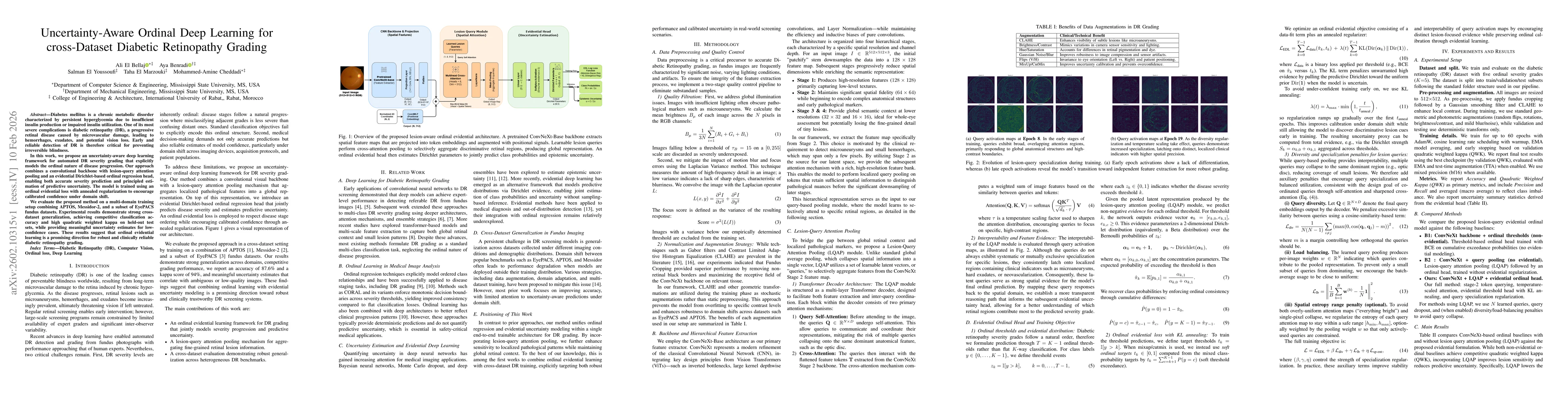 Thumbnail for Uncertainty-Aware Ordinal Deep Learning for cross-Dataset Diabetic Retinopathy Grading