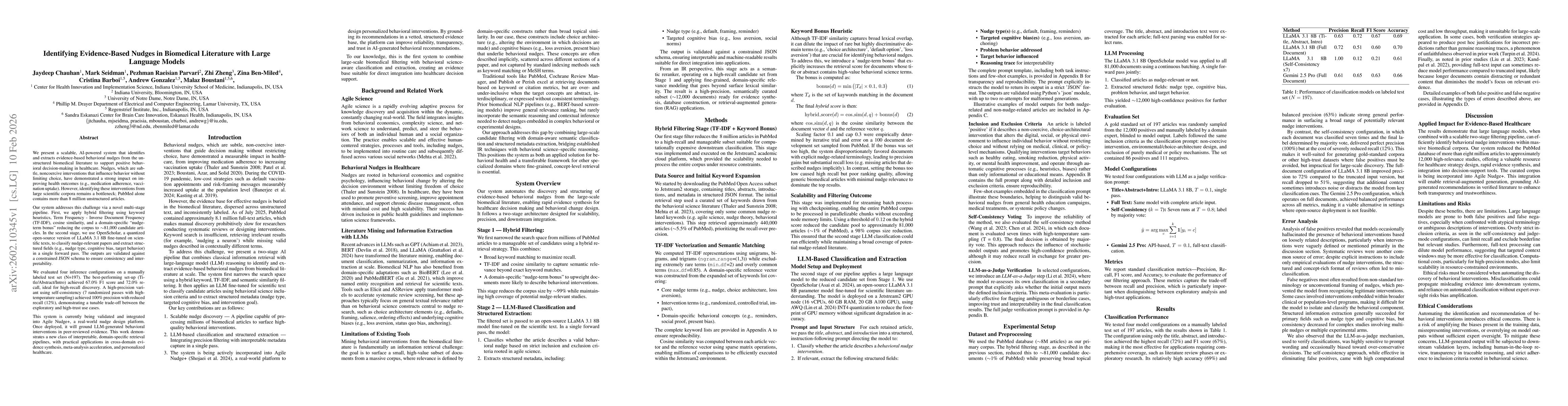 Thumbnail for Identifying Evidence-Based Nudges in Biomedical Literature with Large Language Models