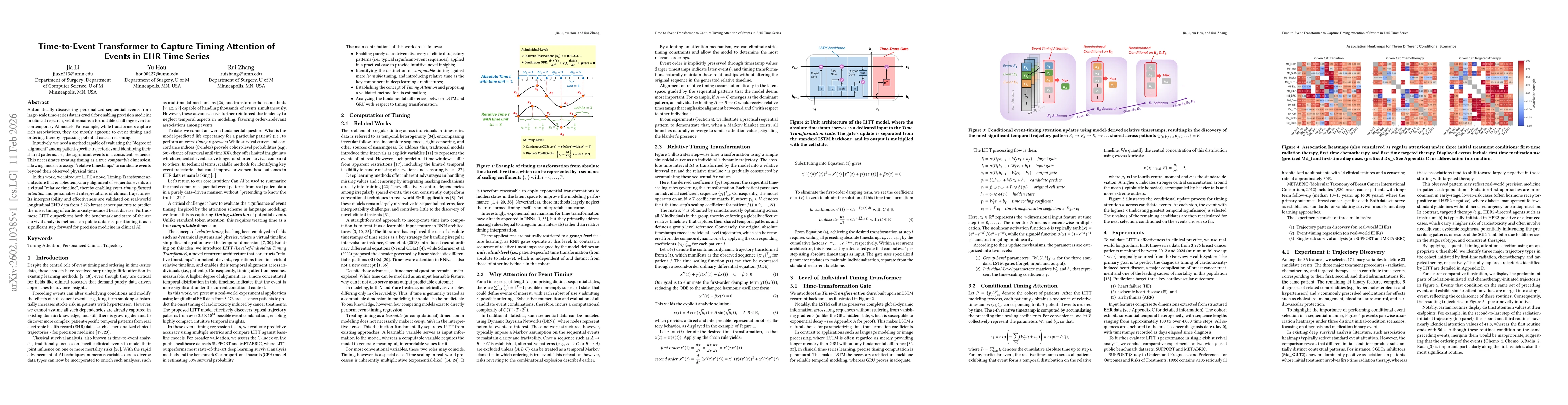 Thumbnail for Time-to-Event Transformer to Capture Timing Attention of Events in EHR Time Series