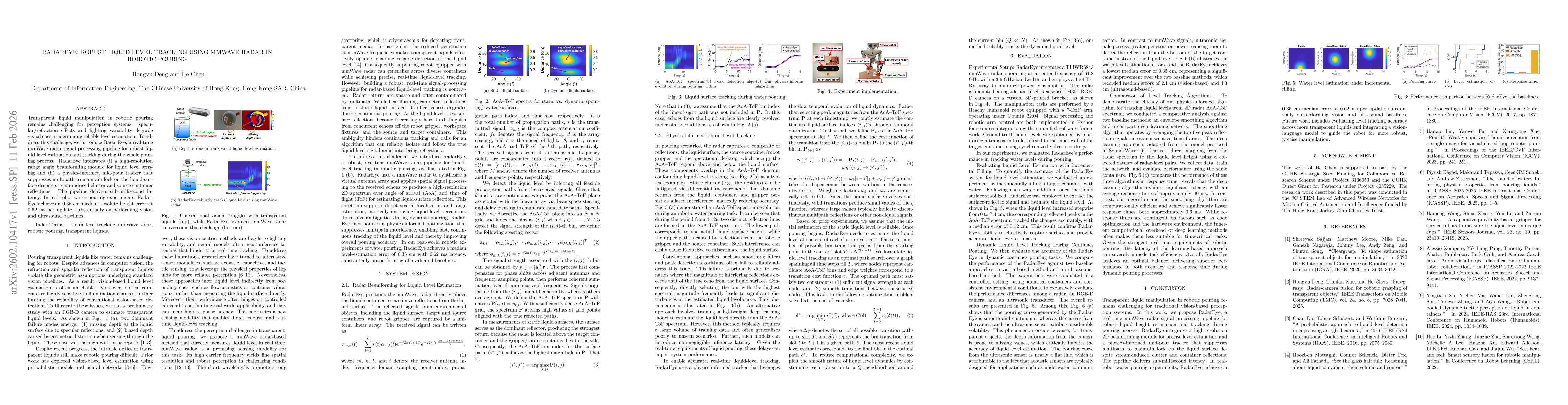 Thumbnail for RadarEye: Robust Liquid Level Tracking Using mmWave Radar in Robotic Pouring