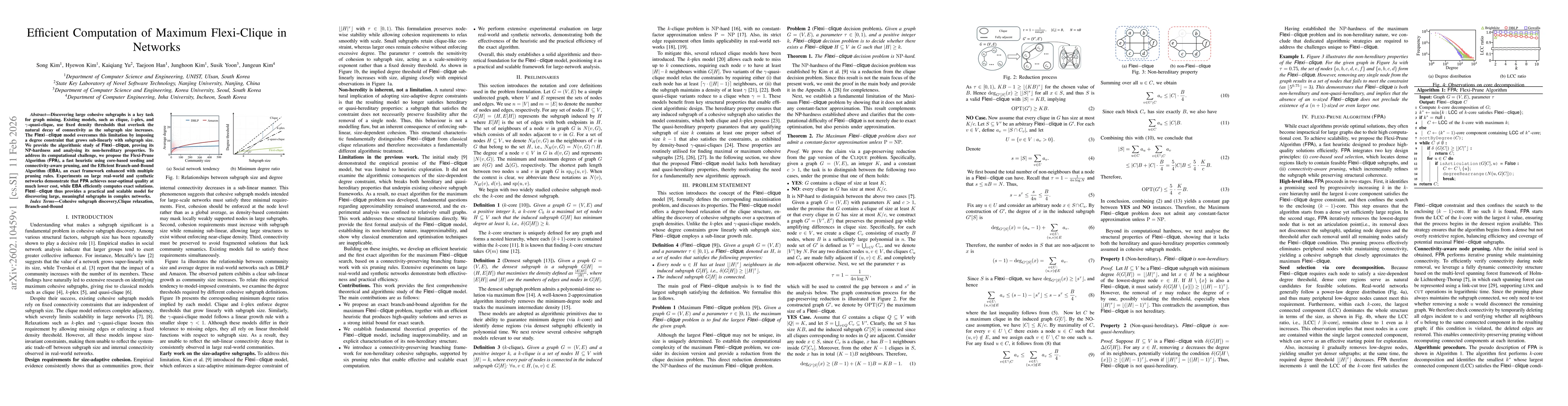 Thumbnail for Efficient Computation of Maximum Flexi-Clique in Networks