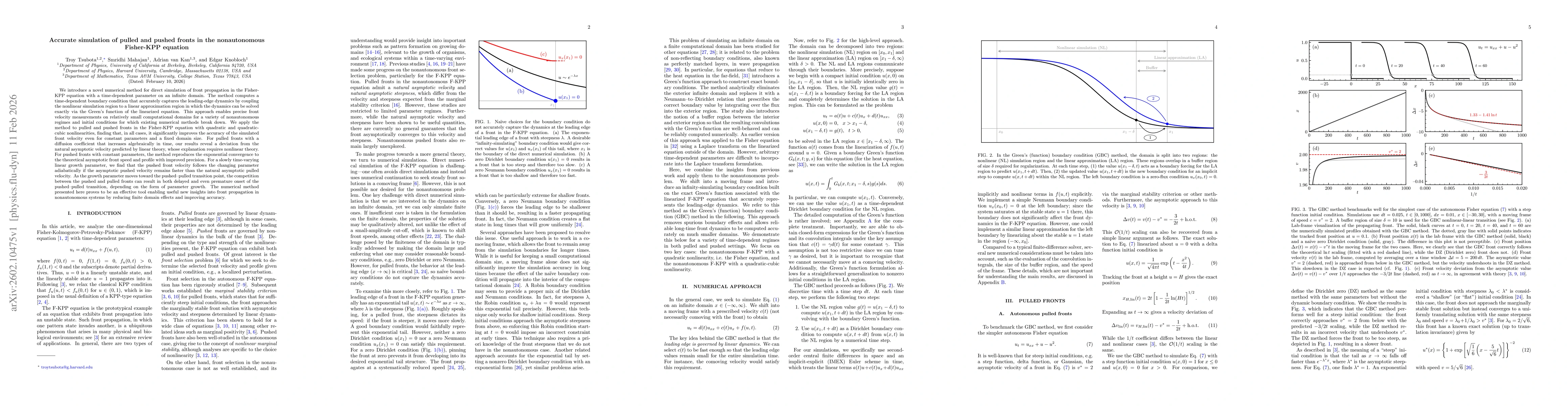 Thumbnail for Accurate simulation of pulled and pushed fronts in the nonautonomous Fisher-KPP equation