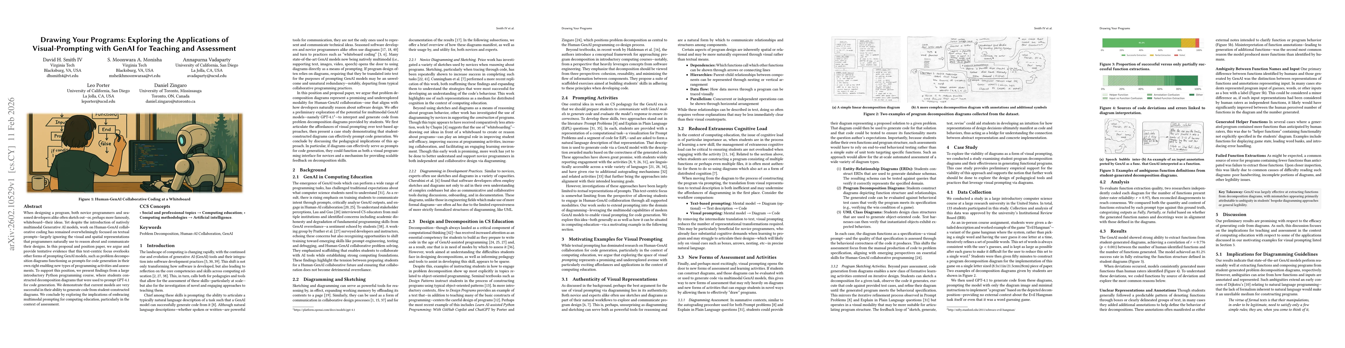 Thumbnail for Drawing Your Programs: Exploring the Applications of Visual-Prompting with GenAI for Teaching and Assessment