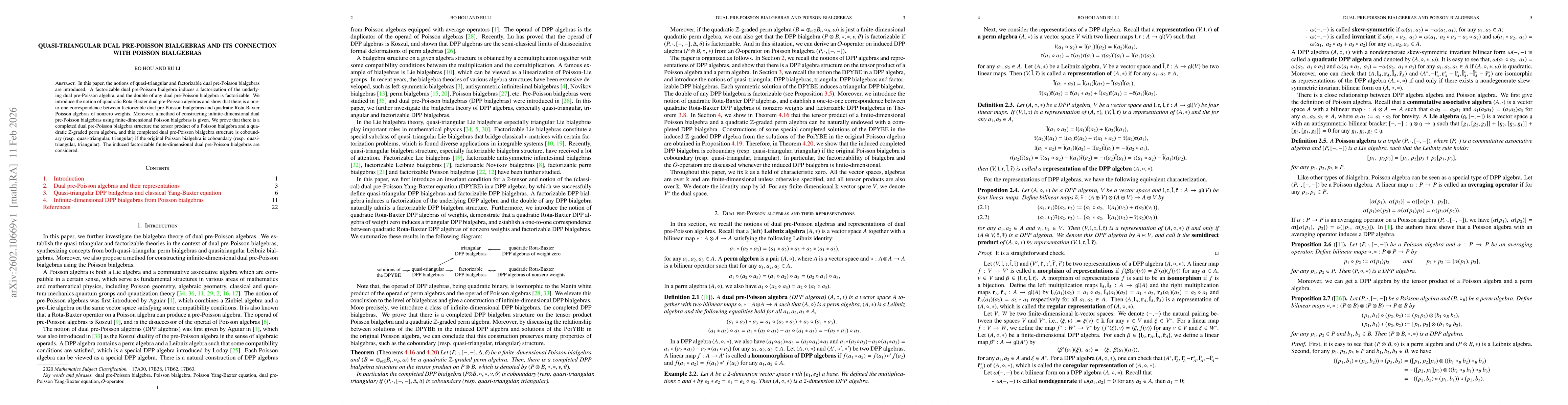 Thumbnail for Quasi-triangular dual pre-Poisson bialgebras and its connection with Poisson bialgebras