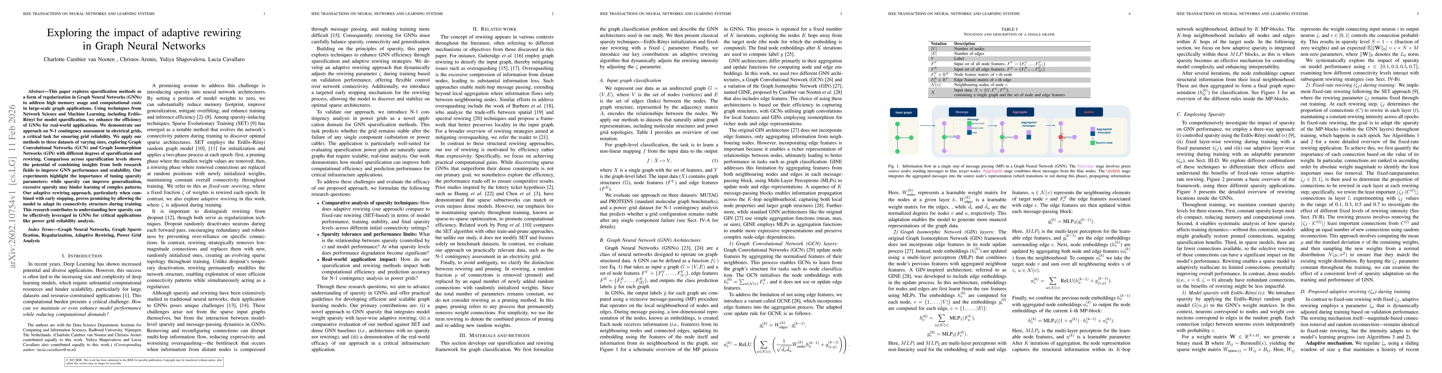 Thumbnail for Exploring the impact of adaptive rewiring in Graph Neural Networks