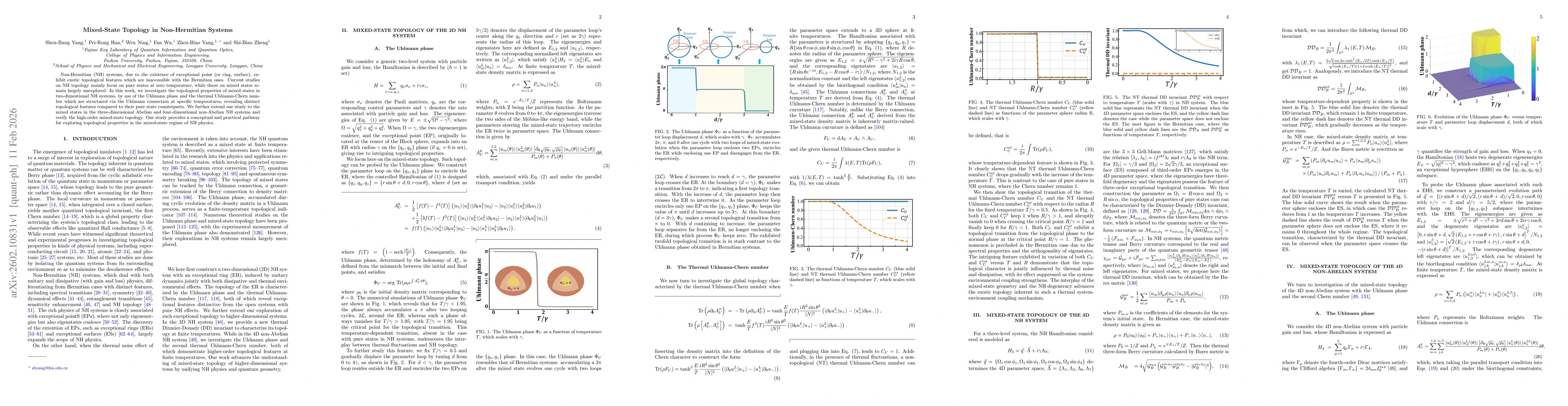 Thumbnail for Mixed-State Topology in Non-Hermitian Systems