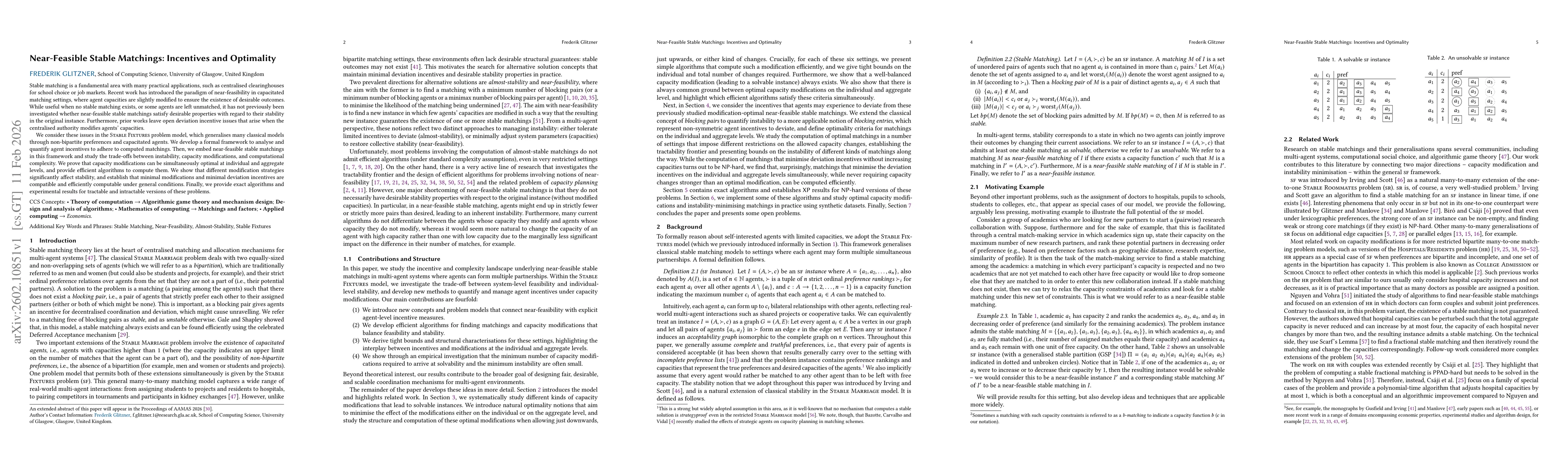 Thumbnail for Near-Feasible Stable Matchings: Incentives and Optimality