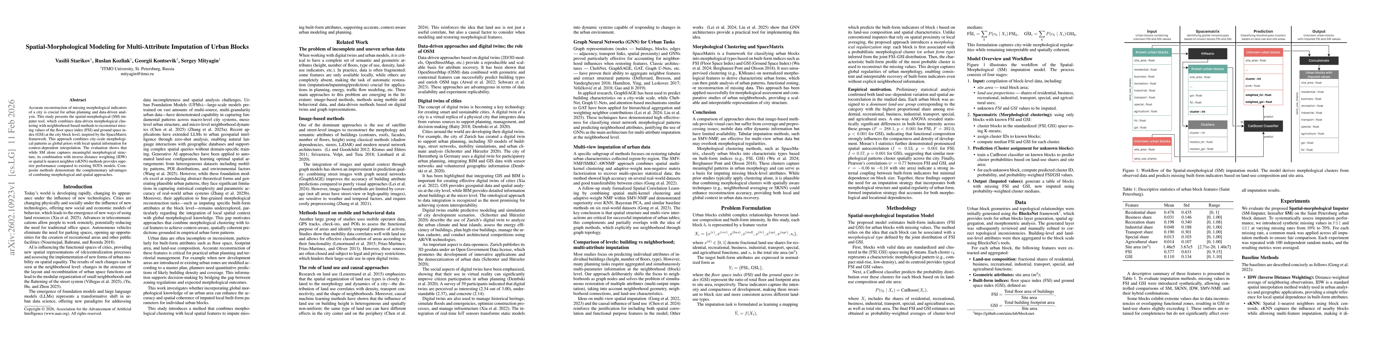 Thumbnail for Spatial-Morphological Modeling for Multi-Attribute Imputation of Urban Blocks