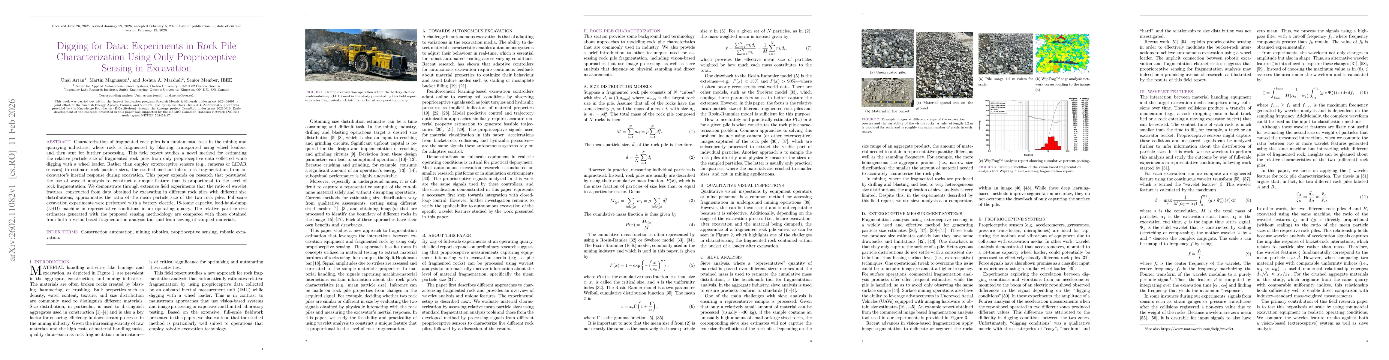 Thumbnail for Digging for Data: Experiments in Rock Pile Characterization Using Only Proprioceptive Sensing in Excavation