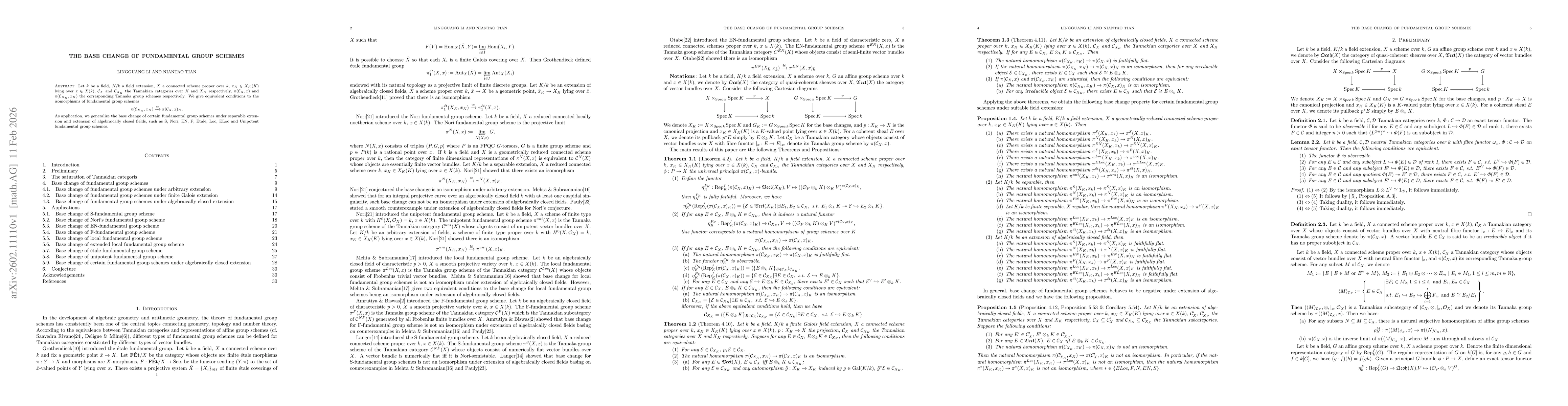 Thumbnail for The Base Change Of Fundamental Group Schemes