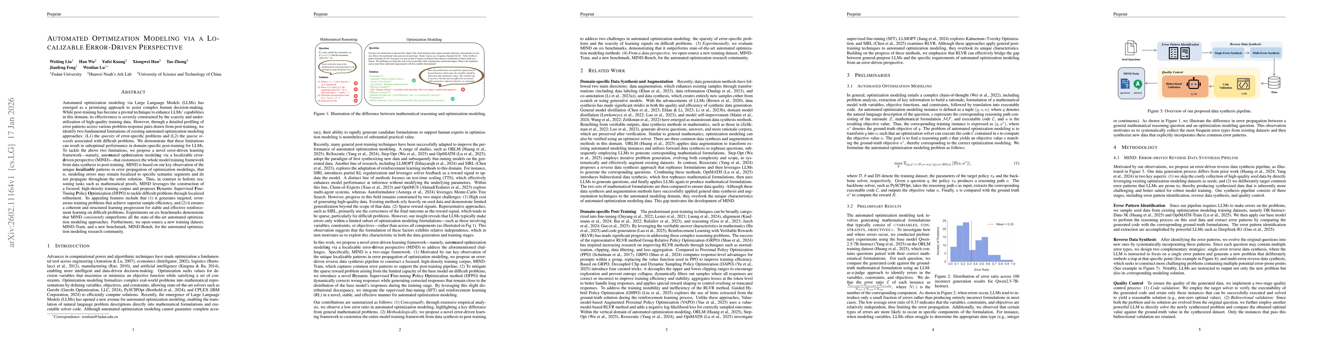 Thumbnail for Automated Optimization Modeling via a Localizable Error-Driven Perspective