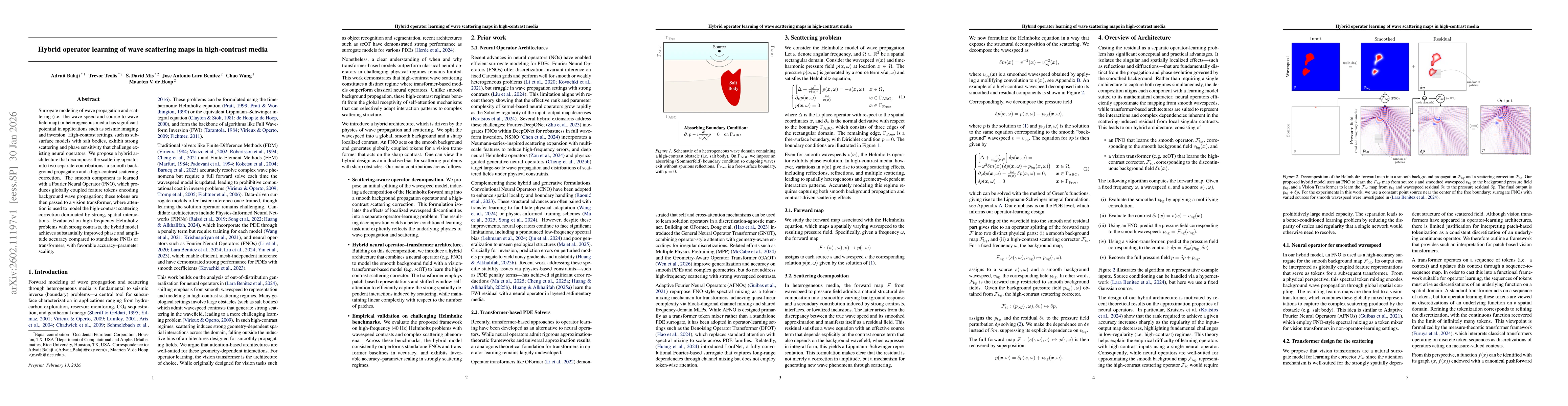 Thumbnail for Hybrid operator learning of wave scattering maps in high-contrast media