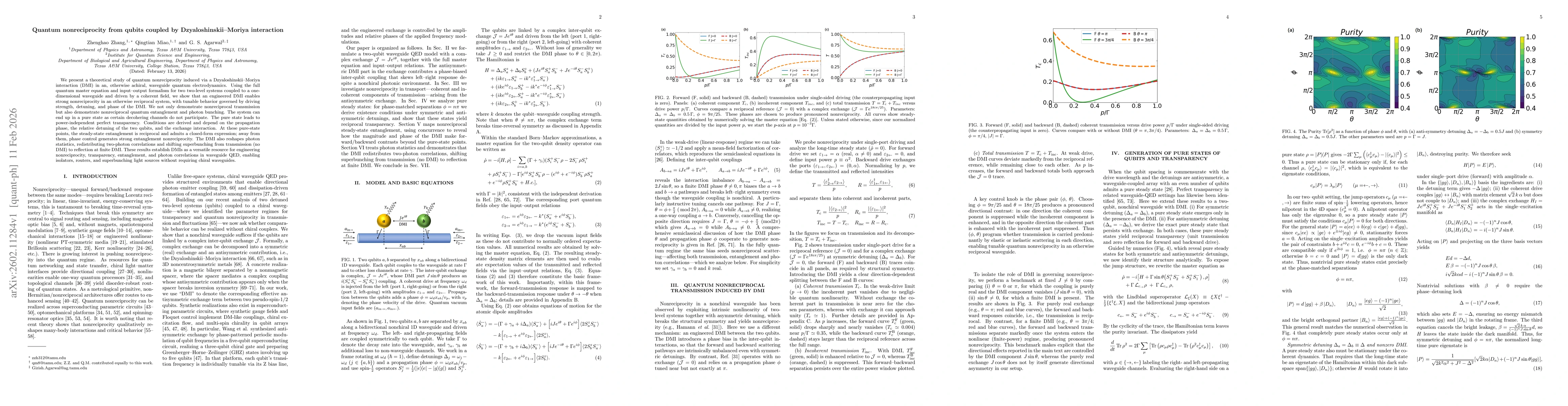 Thumbnail for Quantum nonreciprocity from qubits coupled by Dzyaloshinskii-Moriya interaction