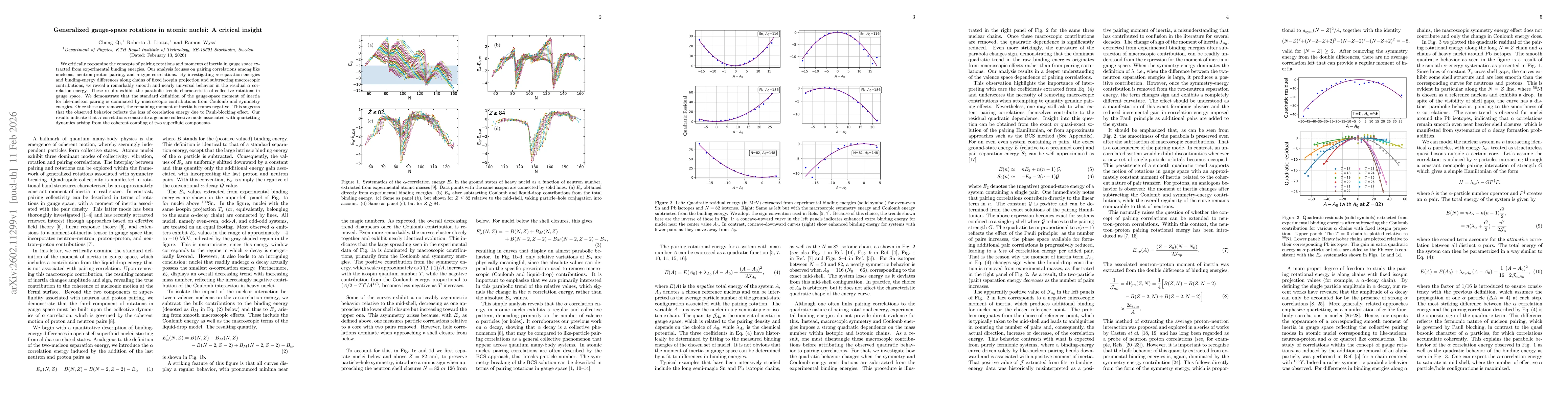 Thumbnail for Generalized gauge-space rotations in atomic nuclei: A critical insight