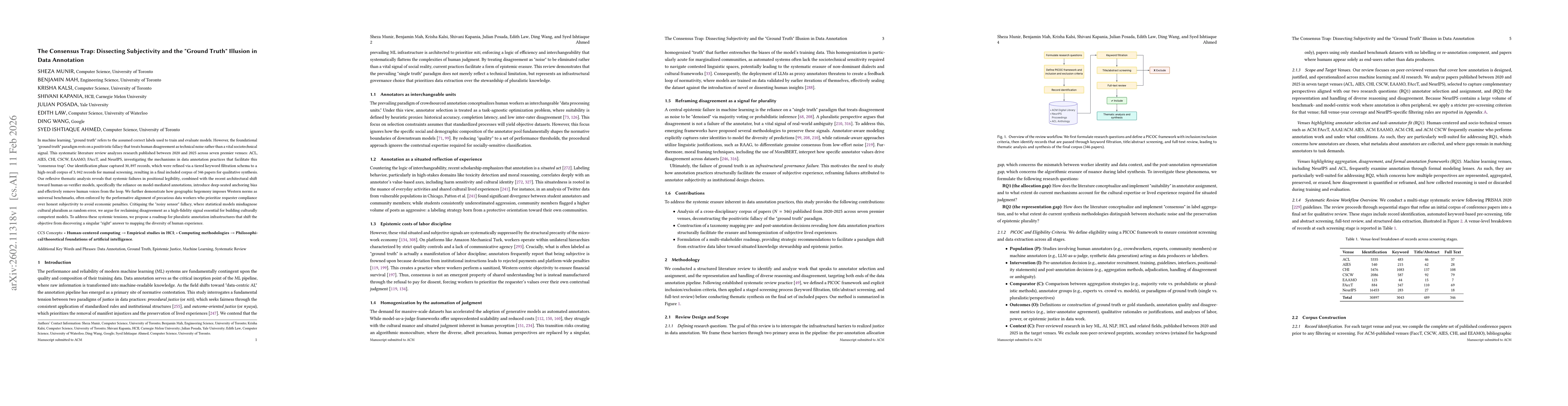 Thumbnail for Dissecting Subjectivity and the "Ground Truth" Illusion in Data Annotation