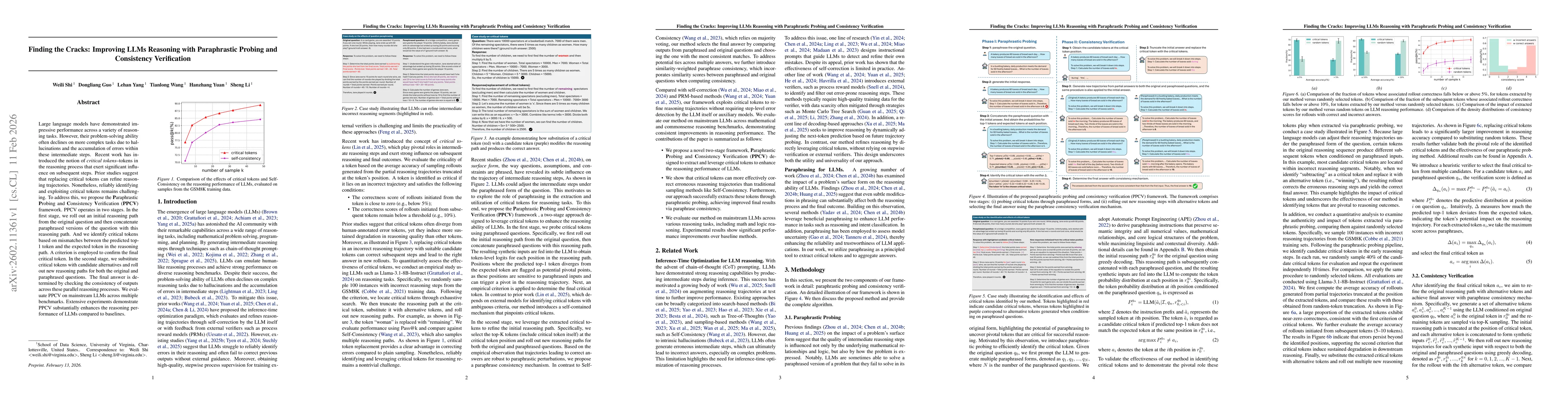 Thumbnail for Finding the Cracks: Improving LLMs Reasoning with Paraphrastic Probing and Consistency Verification