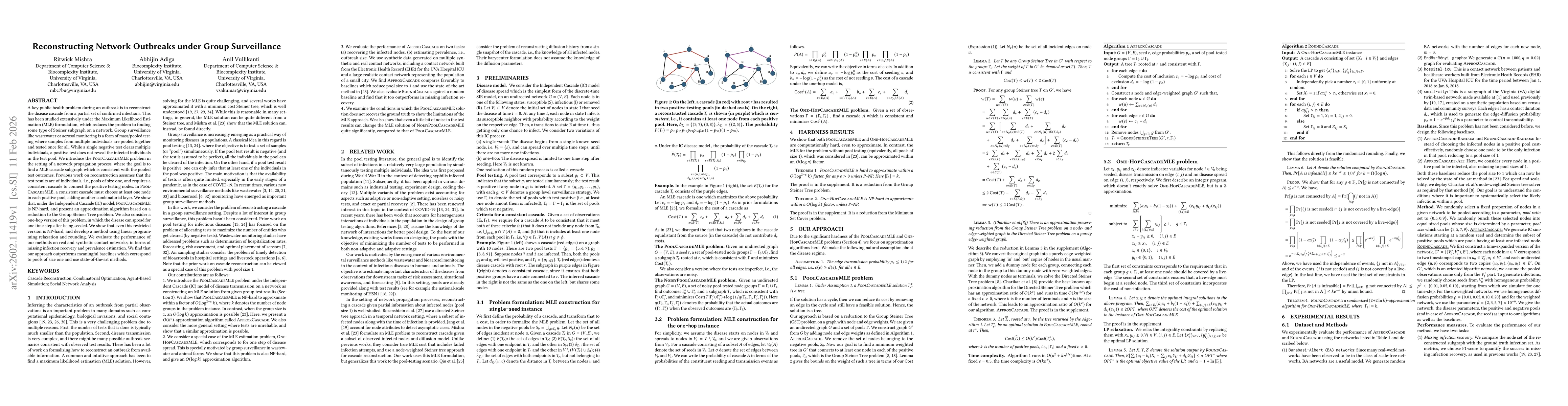 Thumbnail for Reconstructing Network Outbreaks under Group Surveillance