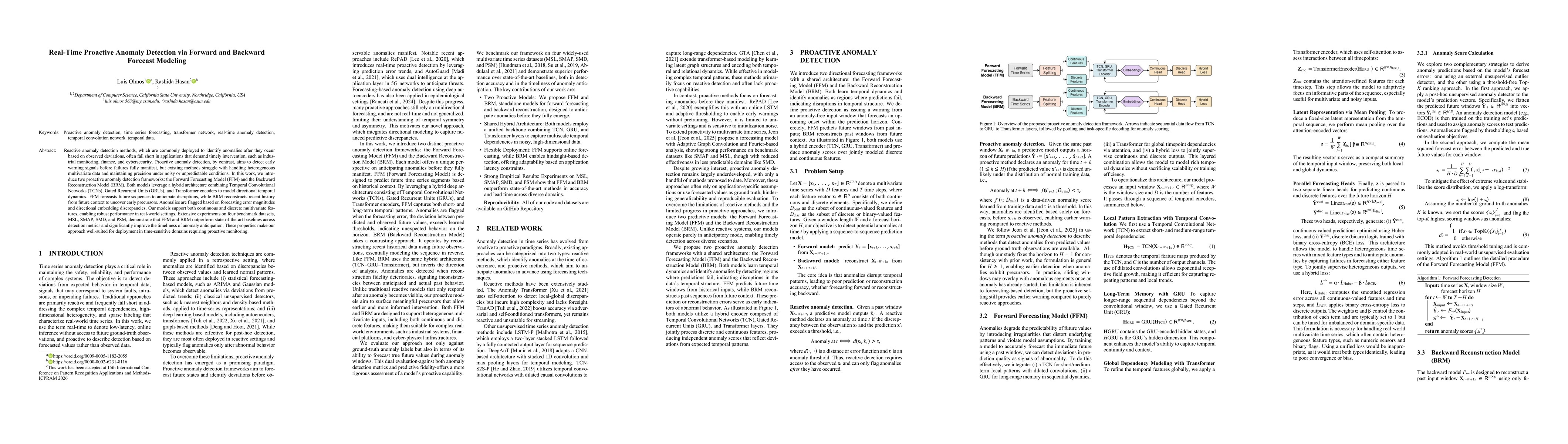 Thumbnail for Real-Time Proactive Anomaly Detection via Forward and Backward Forecast Modeling