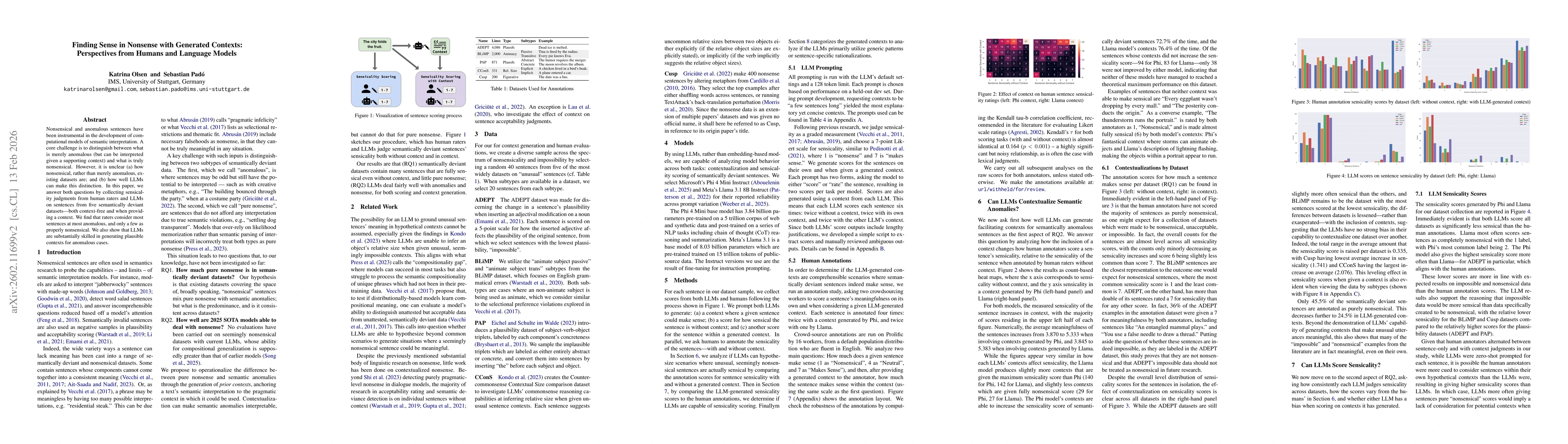 Thumbnail for Finding Sense in Nonsense with Generated Contexts: Perspectives from Humans and Language Models