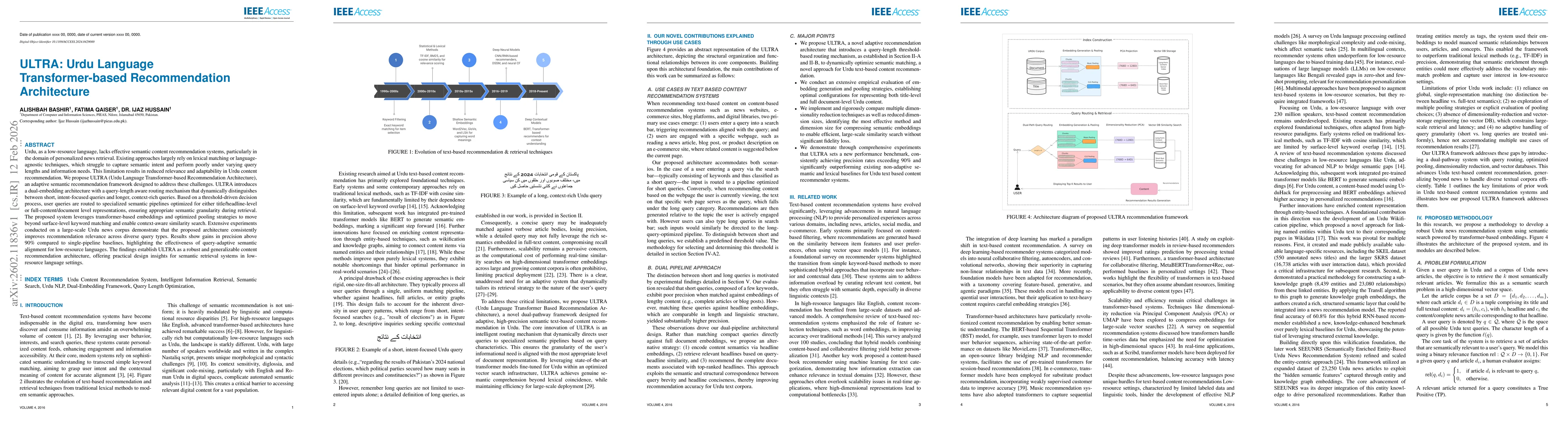 Thumbnail for ULTRA:Urdu Language Transformer-based Recommendation Architecture