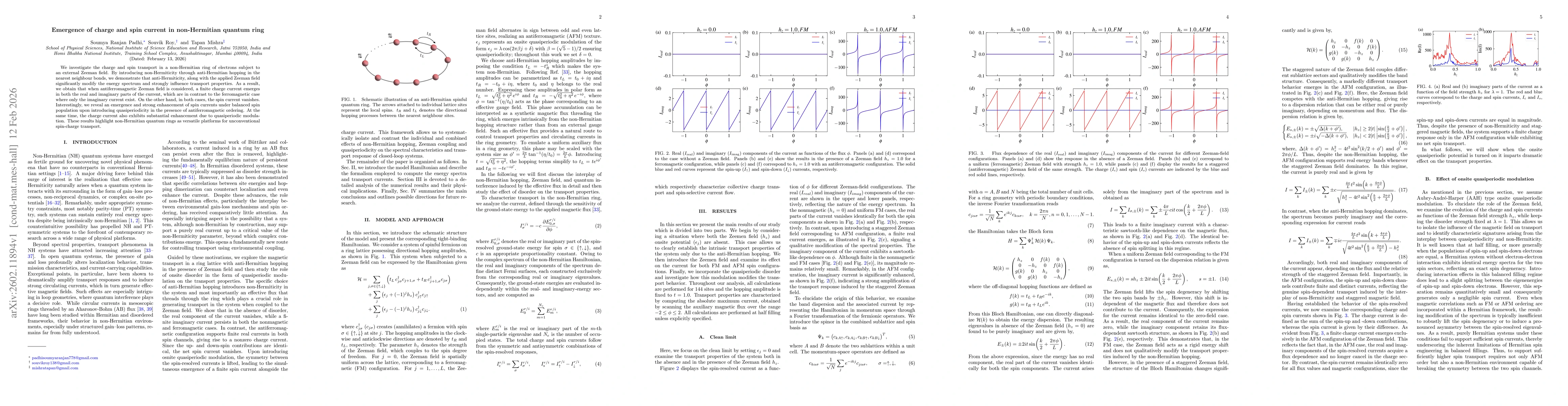 Thumbnail for Emergence of charge and spin current in non-Hermitian quantum ring