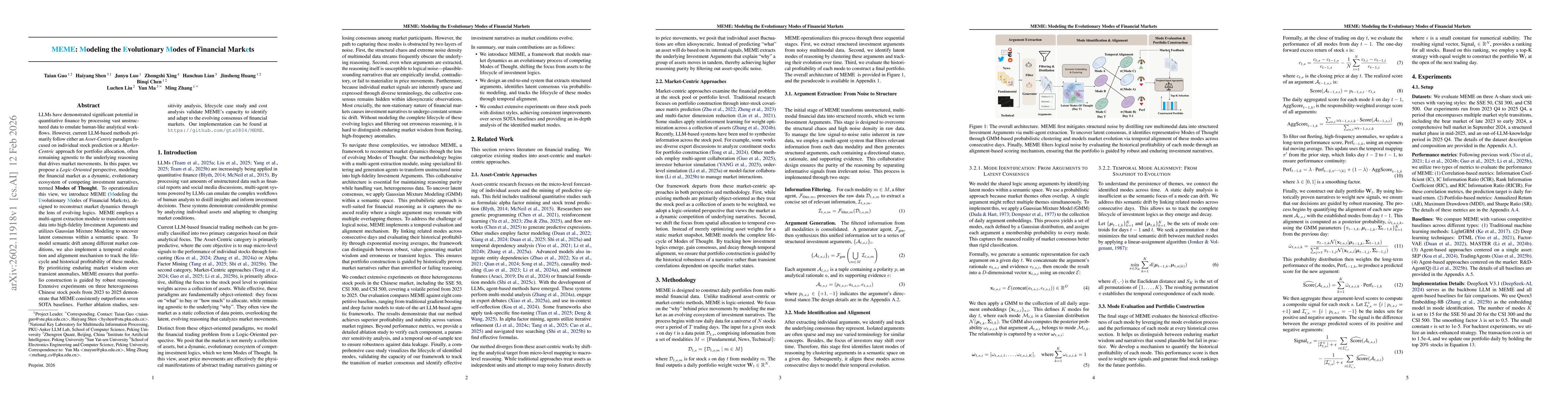 Thumbnail for MEME: Modeling the Evolutionary Modes of Financial Markets