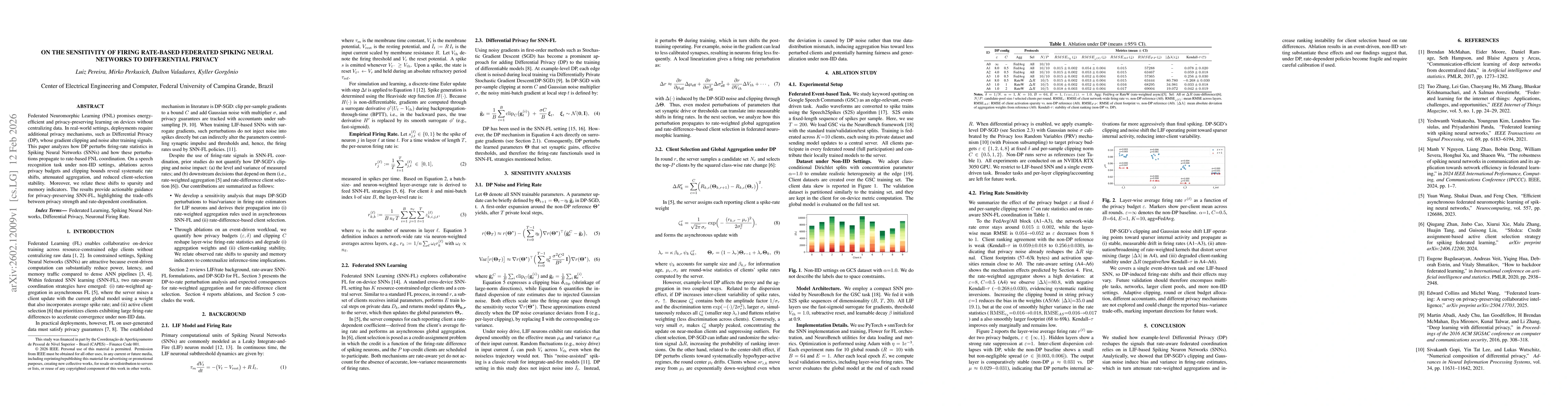 Thumbnail for On the Sensitivity of Firing Rate-Based Federated Spiking Neural Networks to Differential Privacy