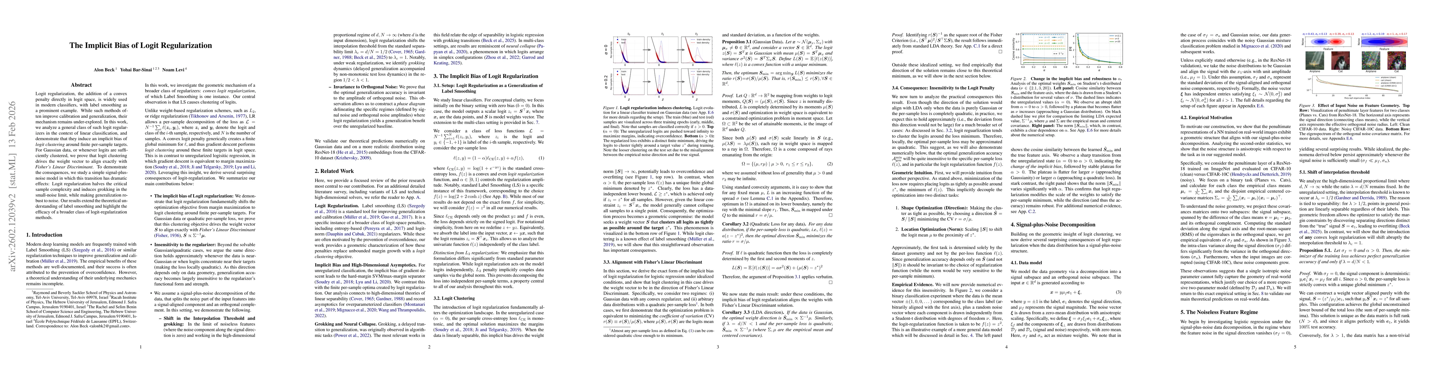 Thumbnail for The Implicit Bias of Logit Regularization