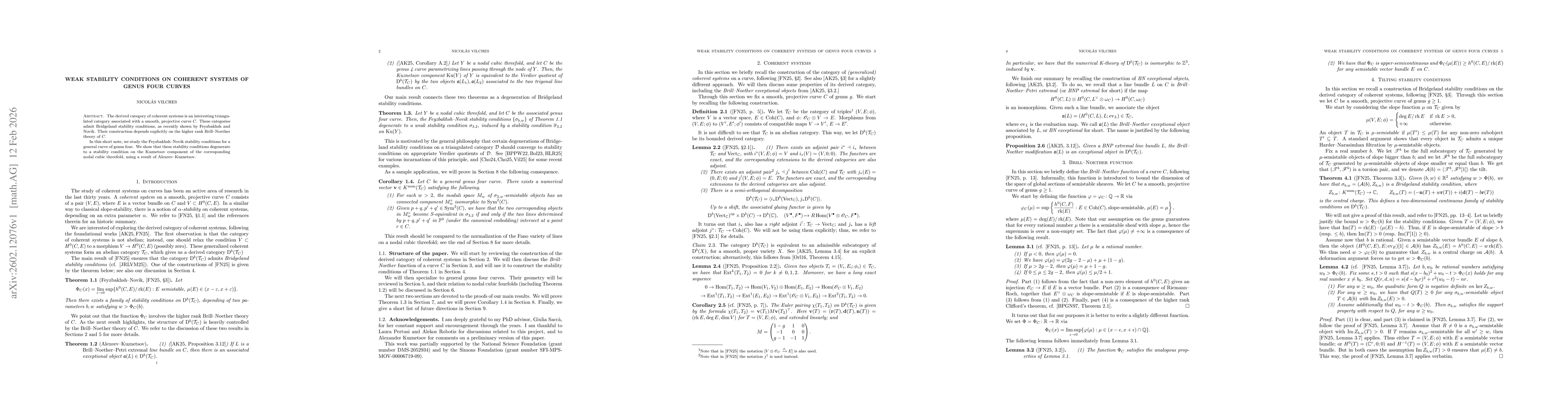 Thumbnail for Weak stability conditions on coherent systems of genus four curves