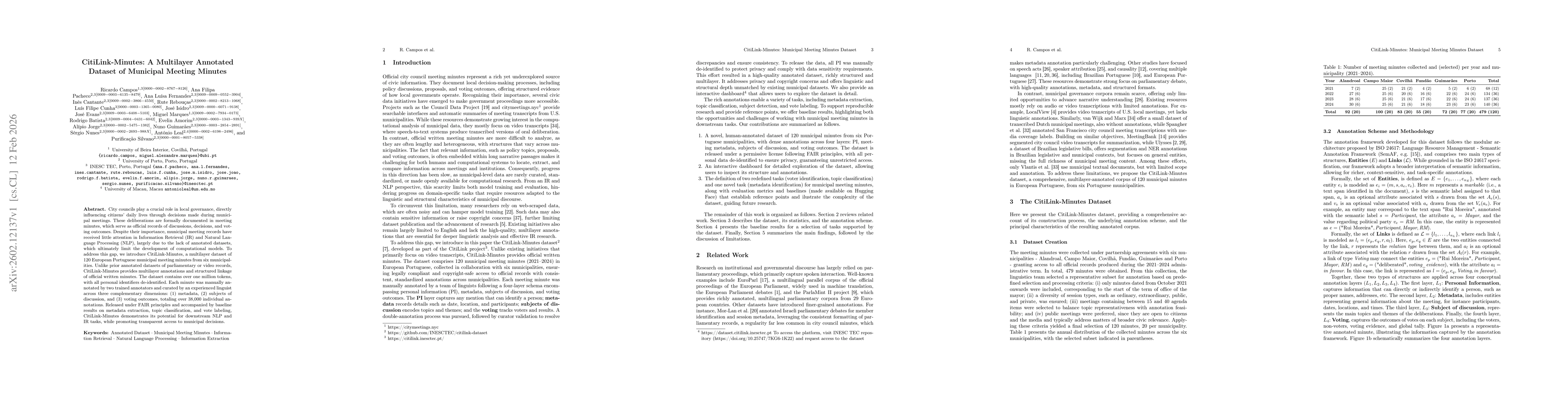 Thumbnail for CitiLink-Minutes: A Multilayer Annotated Dataset of Municipal Meeting Minutes