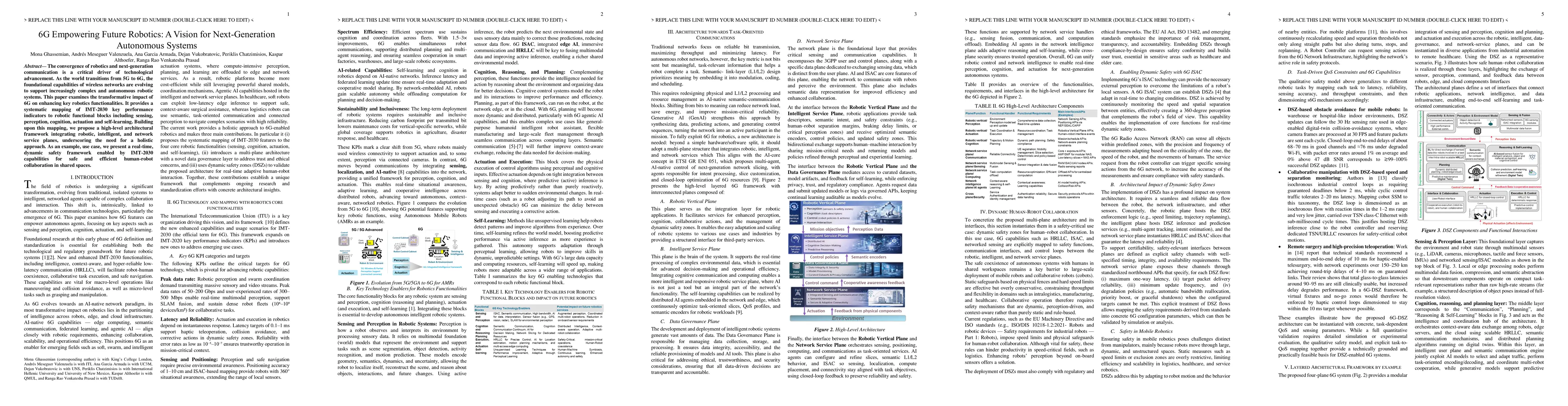 Thumbnail for 6G Empowering Future Robotics: A Vision for Next-Generation Autonomous Systems