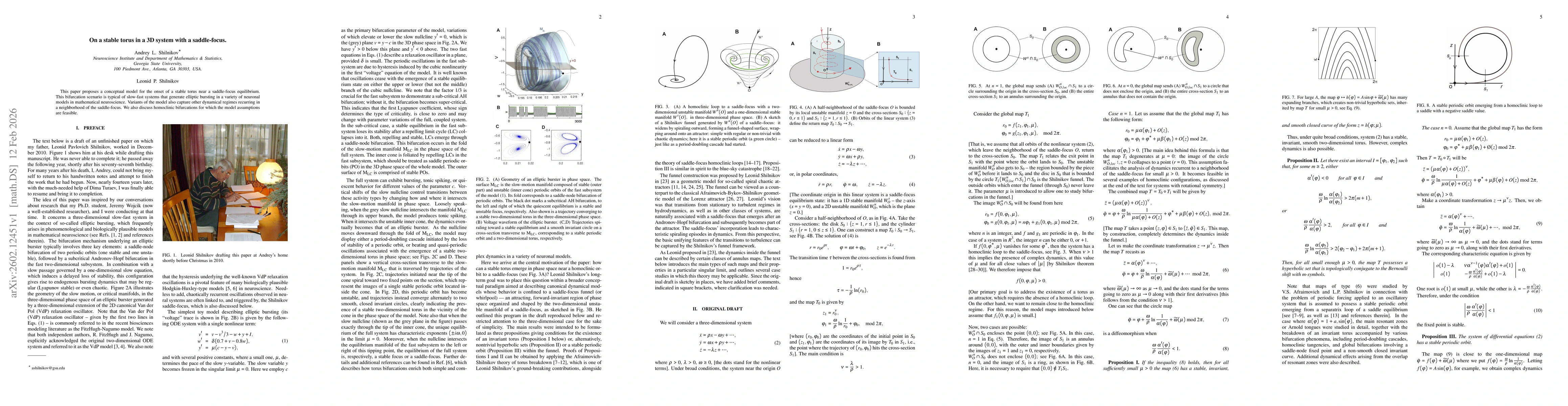 Thumbnail for On a stable torus in a 3D system with a saddle-focus