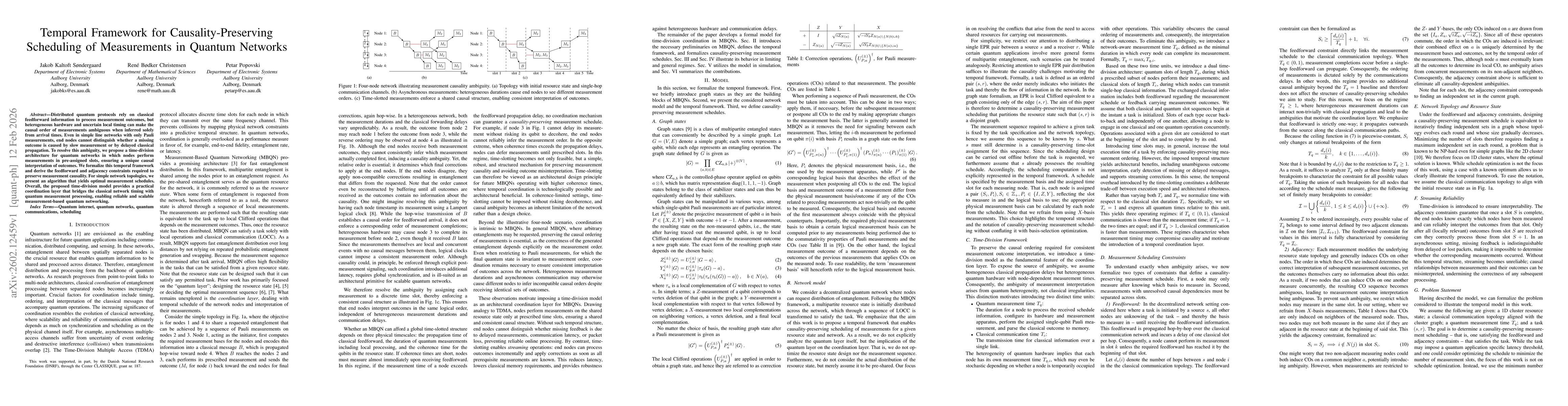Thumbnail for Temporal Framework for Causality-Preserving Scheduling of Measurements in Quantum Networks