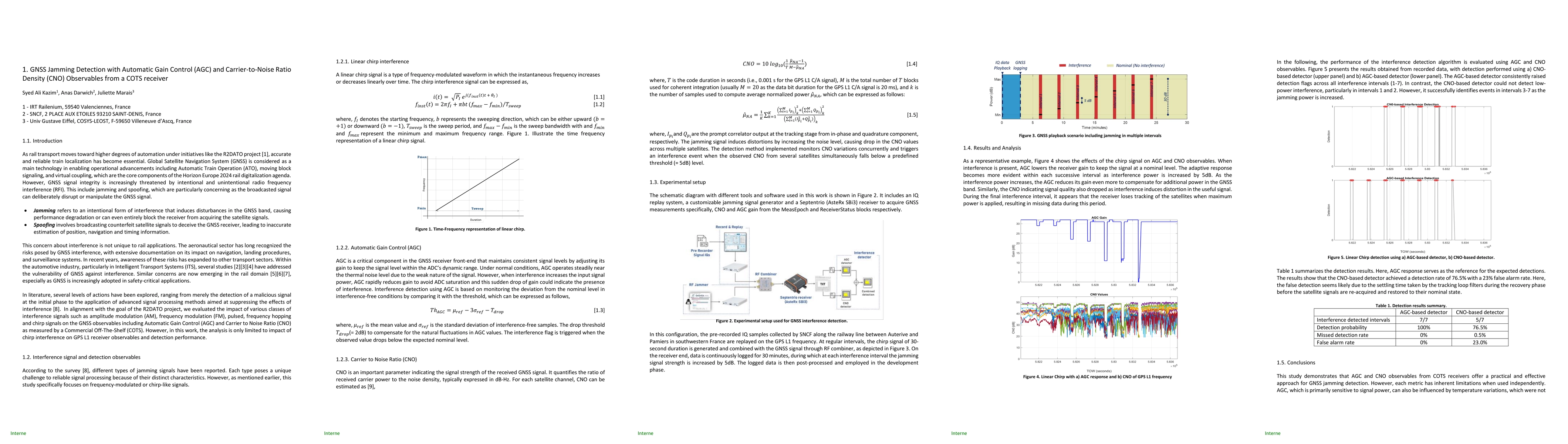 Thumbnail for GNSS Jamming Detection with Automatic Gain Control (AGC) and Carrier-to-Noise Ratio Density (CNO) Observables from a COTS receiver