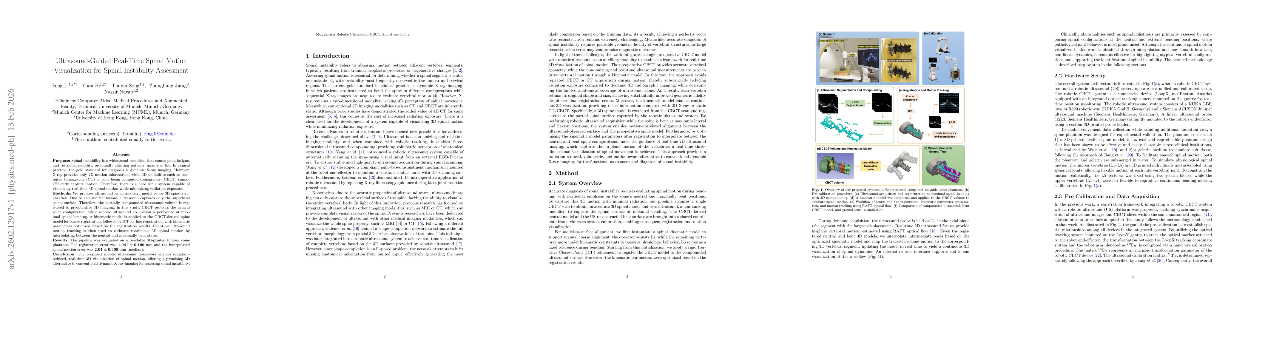 Thumbnail for Ultrasound-Guided Real-Time Spinal Motion Visualization for Spinal Instability Assessment