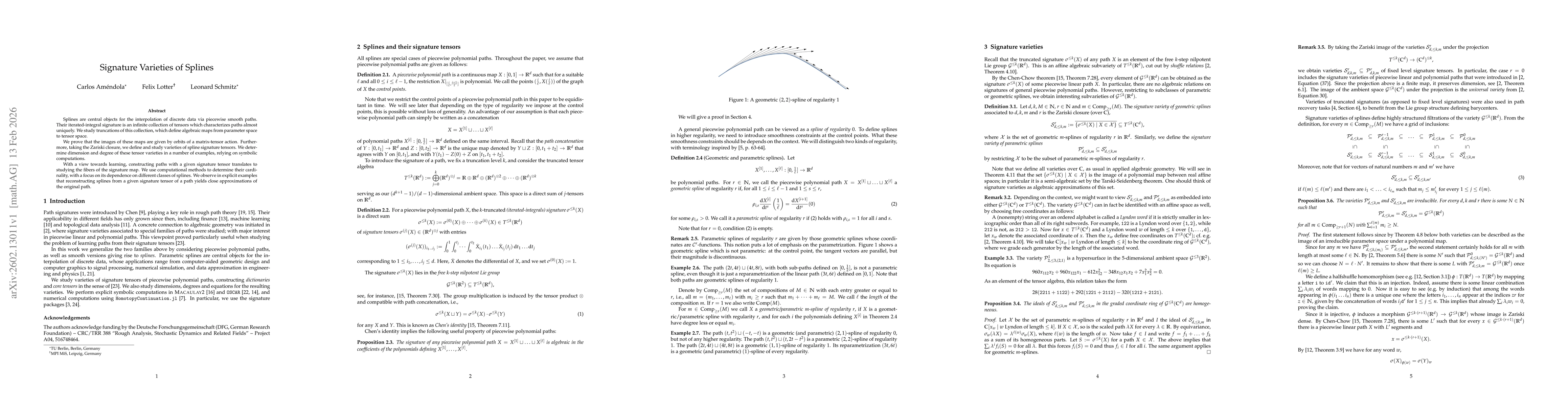 Thumbnail for Signature Varieties of Splines