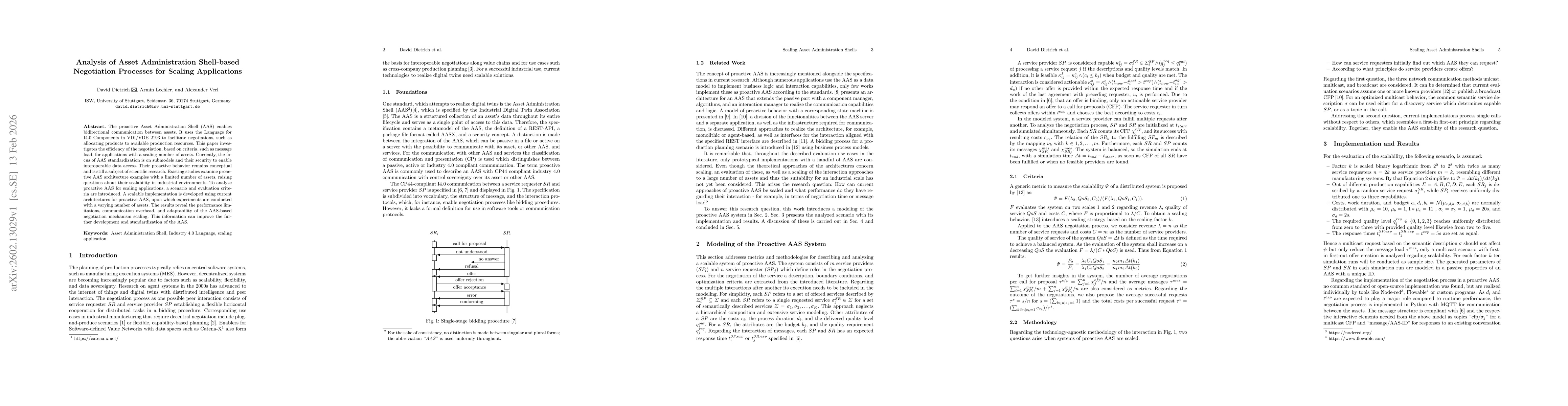 Thumbnail for Analysis of Asset Administration Shell-based Negotiation Processes for Scaling Applications